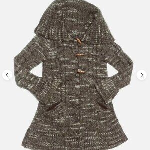 Prana Breathe Duster Cardigan Toggle Buttons Small Medium